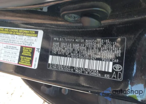 2013 Toyota Corolla S from USA, damaged, VIN 2T1BU4EE6DC051247